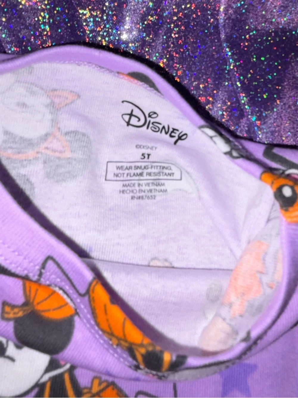 Minnie Mouse Halloween Pajamas